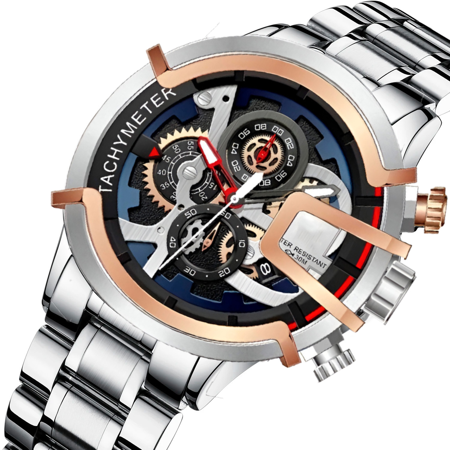 Reloj Gforce H3911g Cronografo Funciona
